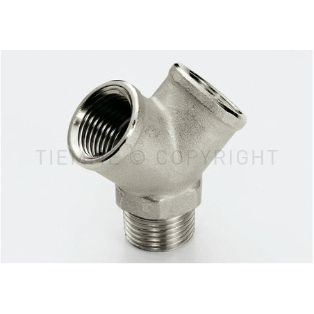 RACCORDO Y F - M - F GENER 1/2"X1/2"X1/2" - 1574 TIEMME 1500258 1