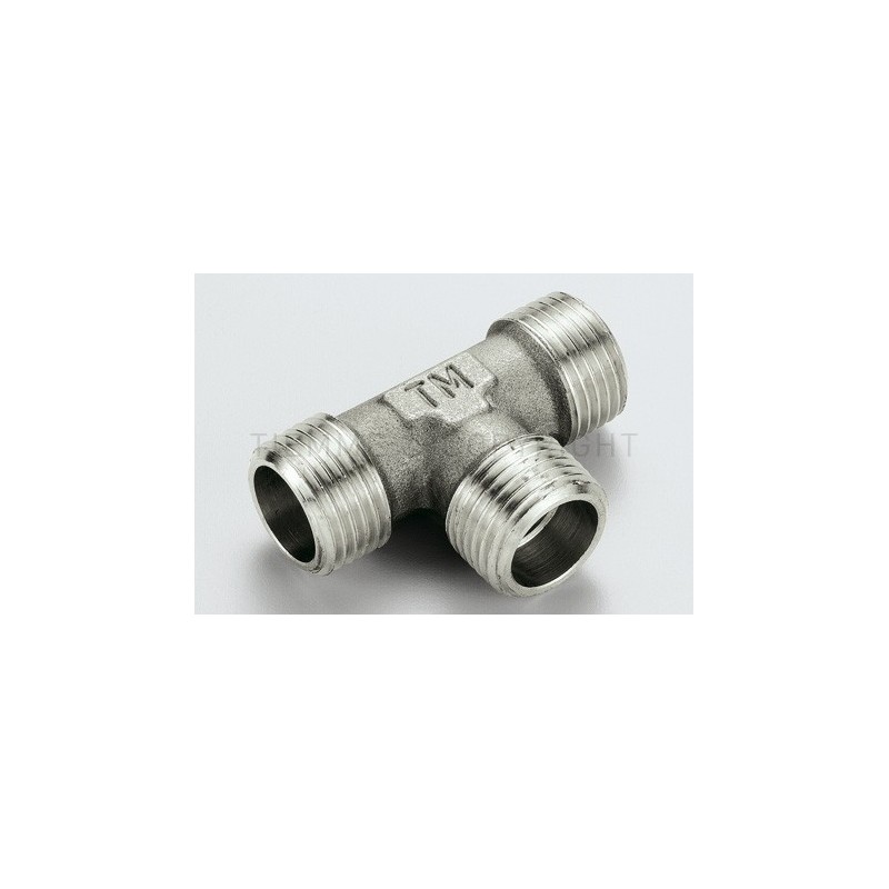 RACCORDO TEE M - M - M NI GENER 3/4"X3/4"X3/4" - 1572N TIEMME 1500334 1