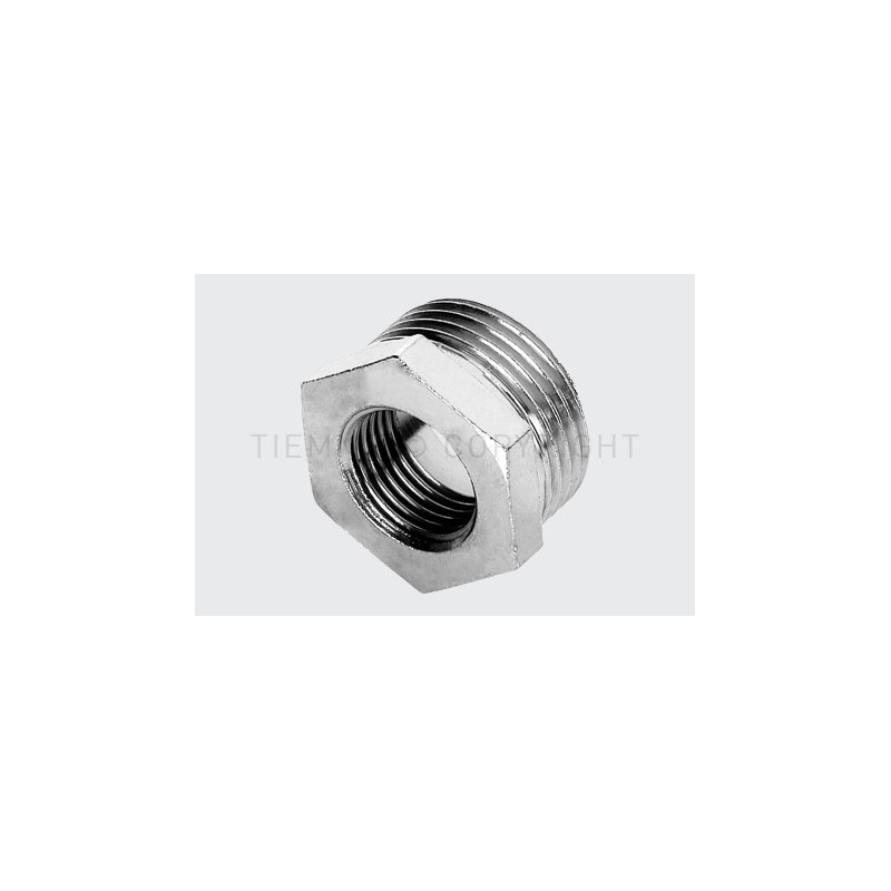 RACCORDO RIDUZIONE M - F CR LUCIDO GENER 3/4"X1/2" - 1581C TIEMME 1500400 1 RACCORDO RIDUZIONE M - F CR LUCIDO GENER 3/4"X1/2" - 1581C TIEMME 1500400 1