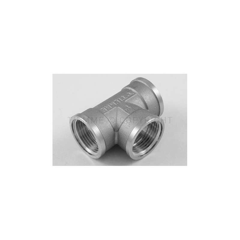 RACCORDO TEE F - F - F NI GENER 3/8"X3/8"X3/8" - 1570N TIEMME 1500409 1 RACCORDO TEE F - F - F NI GENER 3/8"X3/8"X3/8" - 1570N TIEMME 1500409 1