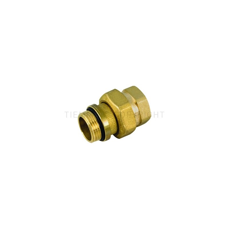 RACCORDO DIRITTO 3PZ M - F ORING PRETENUTA GENER 3/4"X3/4" - 1555R TIEMME 1500523 1