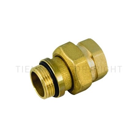 RACCORDO DIRITTO 3PZ M - F ORING PRETENUTA GENER 1"1/4X1"1/4 - 1555R TIEMME 1500524 1