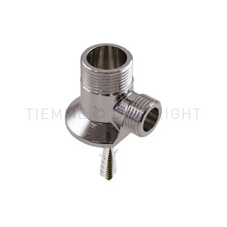RACCORDO CURVO M - M CR CON FLANGIA GENER 3/4"X1/2" BATT PIANA - 1584C TIEMME 1500800 1