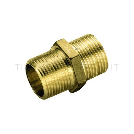 RACCORDO DIRITTO M - M GENER 37 MM 1/2"X1/2" - 1552XL TIEMME 1500803 1