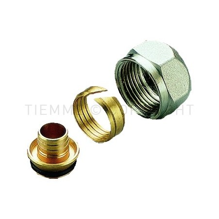 ADATTATORE NI TUBO PE - X Ø 16 2,2 SU ATT 3/4"(18)EUR - 1436N TIEMME 1440047 1