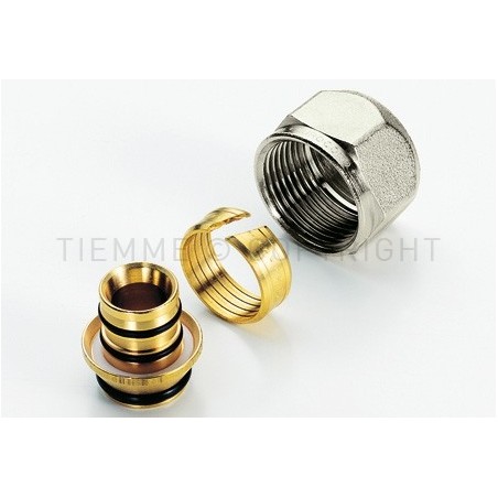 ADATTATORE NI TUBO AL - PEX Ø 16 2 SU ATT 1"(24) - 1636N06 TIEMME 1440239 1