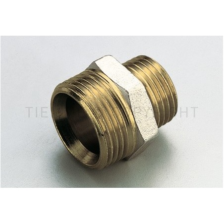 RACCORDO DIRITTO M GIA - NI UNIVERSALE ATT 1/2"(16) X 3/4"G - 1640GN TIEMME 1630003 1