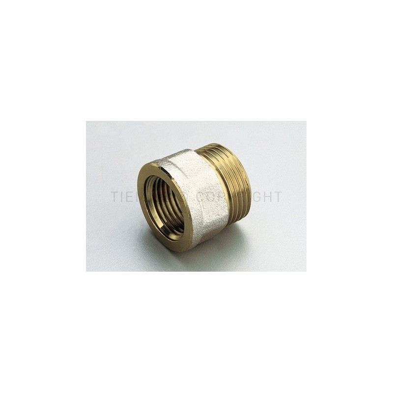 RACCORDO DIRITTO F GIA - NI UNIVERSALE ATT 1/2"(16) X 3/8"G - 1642GN TIEMME 1630012 1
