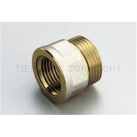 RACCORDO DIRITTO F GIA - NI UNIVERSALE ATT 3/4"(18) EUROCONO X 3/4"G - 1642GN TIEMME 1630016 1