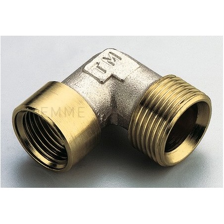 RACCORDO CURVO F GIA - NI UNIVERSALE ATT 3/4"(18) EUROCONO X 1/2"G - 1645GN TIEMME 1630031 1