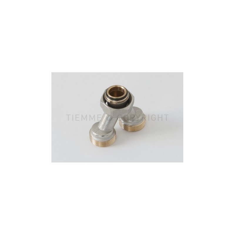 RACCORDO Y GIA - NI UNIVERSALE ATT 3/4"(18) EUR X3/4"GX3/4"(18) EUR - 1649YGN TIEMME 1630053 1
