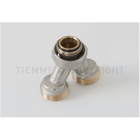 RACCORDO Y GIA - NI UNIVERSALE ATT 3/4"(18) EUR X3/4"GX3/4"(18) EUR - 1649YGN TIEMME 1630053 1