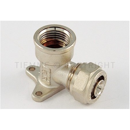 RACCORDO FLANGIA NI A STRING TUBO AL - PEX Ø 18 SP 2 1/2" - 1606 TIEMME 1600047 1