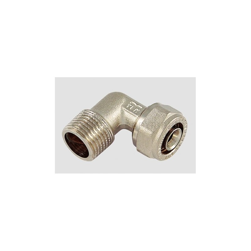 RACCORDO CURVO M NI A STRING TUBO AL - PEX Ø 26 SP 3 1" - 1604 TIEMME 1600051 1