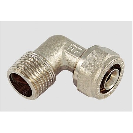 RACCORDO CURVO M NI A STRING TUBO AL - PEX Ø 26 SP 3 1" - 1604 TIEMME 1600051 1