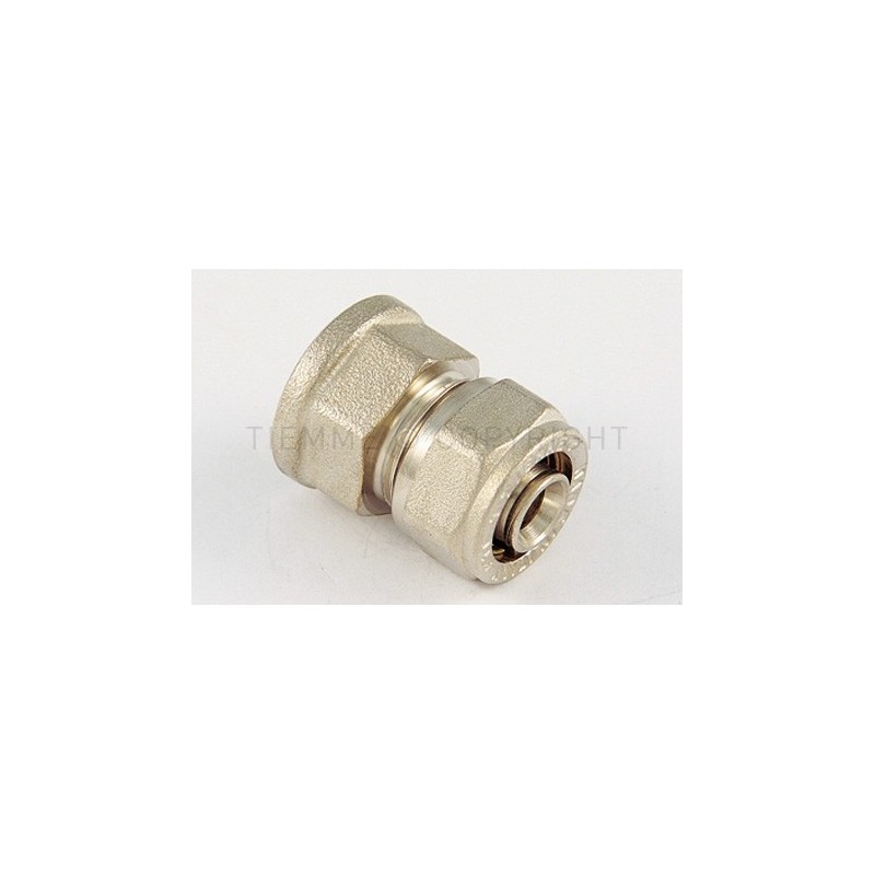 RACCORDO DIRITTO F NI A STRING TUBO AL - PEX Ø 25 SP 2,5 3/4" - 1602 TIEMME 1600092 1