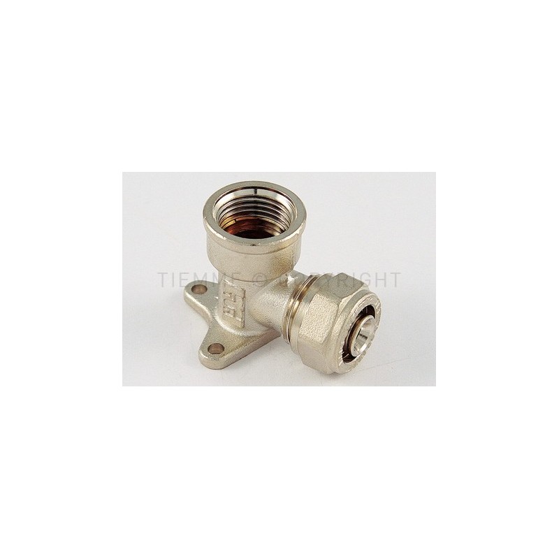 RACCORDO FLANGIA NI A STRING TUBO AL - PEX Ø 16 SP 2 3/4" - 1606 TIEMME 1600096 1