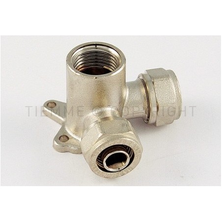 RACCORDO FLANGIA DOPPIA NI A STRING TUBO AL - PEX Ø 16X3/4"X16 SP 2 - 1626 TIEMME 1600165 1