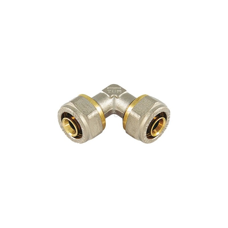 RACCORDO CURVO DOPPIO GIA - NI A STRING TUBO AL - PEX Ø 32 - 32 SP 3 - 1603GN TIEMME 1600223 1