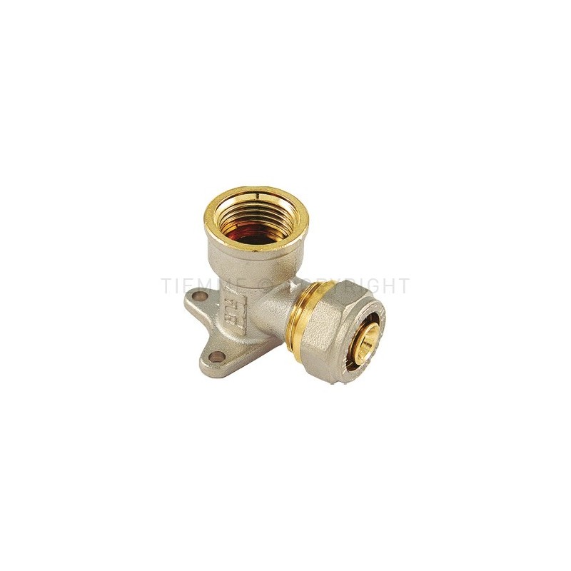 RACCORDO FLANGIA GIA - NI A STRING TUBO AL - PEX Ø 14 SP 2 1/2" - 1606GN TIEMME 1600237 1