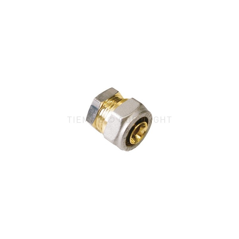 RACCORDO TERMINALE GIA - NI A STRING TUBO AL - PEX Ø 16 SP 2 - 1611GN TIEMME 1600264 1