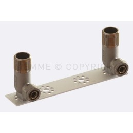 RACCORDO TERMINALI - STAFFA H70 A STRING TUBO AL - PEX Ø 20 X 3/4" INT 100/110/150 - 1616M TIEMME 1600345 1