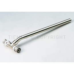 RACCORDO TEE RADIATORE A PRESS TUBO AL - PEX Ø 20 Ø TUBO CU 15 L 300MM - 1673 TIEMME 1650229 1