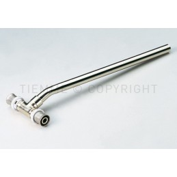 RACCORDO TEE RADIATORE A PRESS TUBO AL - PEX Ø 16 Ø TUBO CU 15 L 300MM - 1673 TIEMME 1650266 1