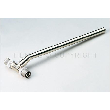 RACCORDO TEE RADIATORE A PRESS TUBO AL - PEX Ø 14 Ø TUBO CU 15 L 1100MM - 1673 TIEMME 1650369 1