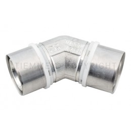 RACCORDO CURVO 45 gradi SN A PRESS TUBO AL - PEX Ø 40 - 40 - 1661SN TIEMME 1650711 1