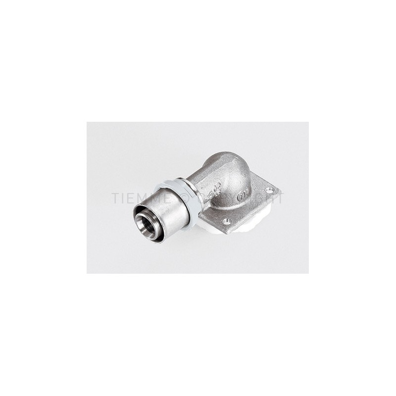 RACCORDO FLANGIA WC SN A PRESS TUBO AL - PEX Ø 18 X 1/2" - 1662SN TIEMME 1650716 1
