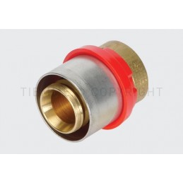 RACCORDO TERMINALE CW602N A PRESS TUBO AL - PEX Ø 32 - 1677DR TIEMME 1670218 1