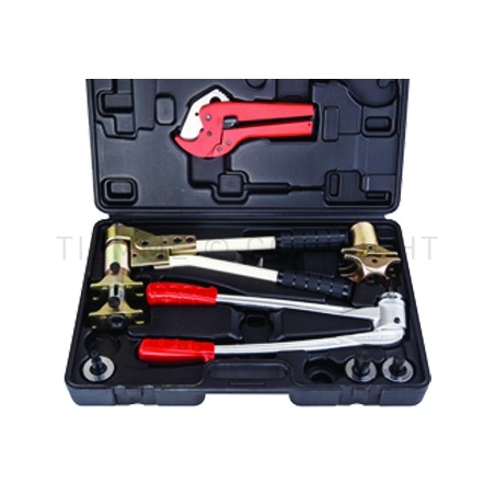 PRESSATRICE - ESPANSORE MANUALE CON TESTINE Ø 16 - 20 - 25 - 32 RH CON CESOIA TAGLIA TUBO - 3445 TIEMME 1480039 1