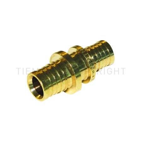 RACCORDO DIRITTO DOPPIO A CALZARE TUBO PE - X Ø 20(2,8) - Ø 16(2,2) - 3431R TIEMME 1710181 1