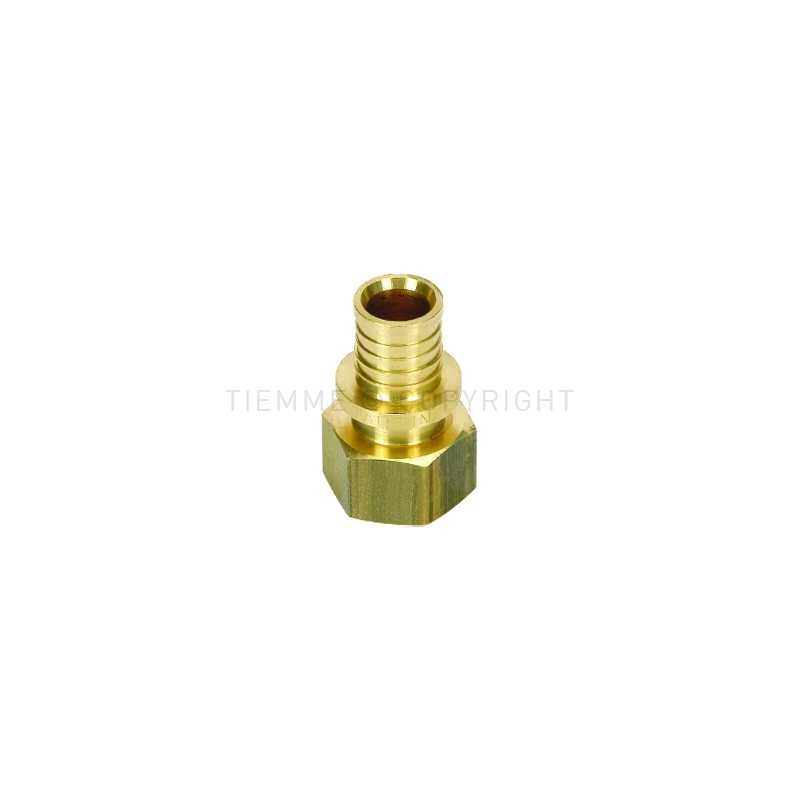 RACCORDO DIRITTO F A CALZARE TUBO PE - X Ø 32 SP 4,4 3/4" - 3432 TIEMME 1710190 1