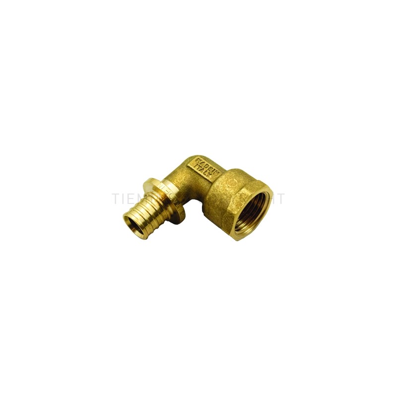 RACCORDO CURVO F A CALZARE TUBO PE - X Ø 20 SP 2,8 1/2" - 3435 TIEMME 1710204 1
