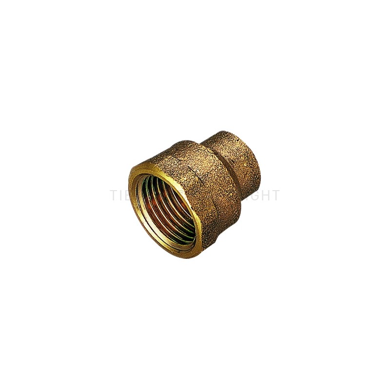 RACCORDO DIRITTO F IN BZ A SALDARE TUBO CU Ø 16 X 1/2" - 4270B TIEMME 4900017 1