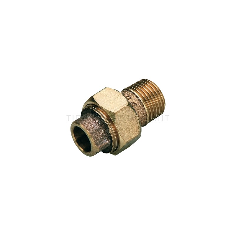 RACCORDO DIRITTO M 3PZ IN BZ A SALDARE TUBO CU Ø 42 X 1"1/2 - 4341B TIEMME 4900040 1 RACCORDO DIRITTO M 3PZ IN BZ A SALDARE TUBO CU Ø 42 X 1"1/2 - 4341B TIEMME 4900040 1