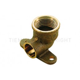 RACCORDO FLANGIA 2 FORI IN BZ A SALDARE TUBO CU Ø 18 X 1/2" - 4472B TIEMME 4900082 1