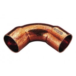RACCORDO CURVO 90 gradi RAGGIO LARGO F - F IN CU A SALDARE TUBO CU Ø 22 - 22 - 5002R TIEMME 5000002 1