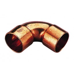RACCORDO CURVO 90 gradi F - F IN CU A SALDARE TUBO CU Ø 22 - 22 - 5090R TIEMME 5000012 1