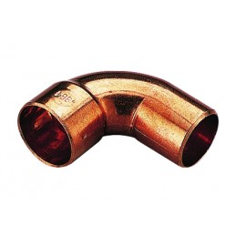 RACCORDO CURVO 90 gradi M - F IN CU A SALDARE TUBO CU Ø 54 - 54 - 5092R TIEMME 5000254 1