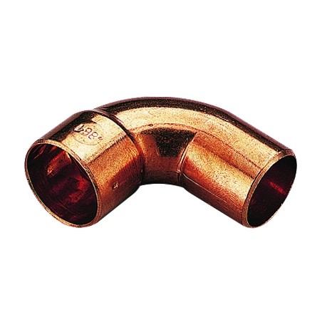 RACCORDO CURVO 90 gradi M - F IN CU A SALDARE TUBO CU Ø 54 - 54 - 5092R TIEMME 5000254 1
