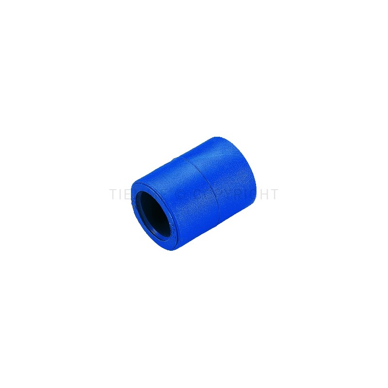 RACCORDO DIRITTO DOPPIO PPR COBRATHERM Ø 20 - 20 BLU - R101B TIEMME 500035 1