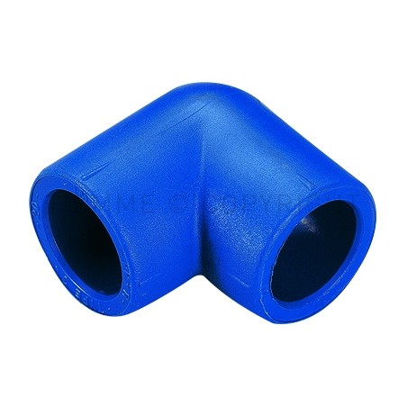 RACCORDO CURVO DOPPIO PPR COBRATHERM Ø 50 - 50 BLU - R103B TIEMME 500059 1