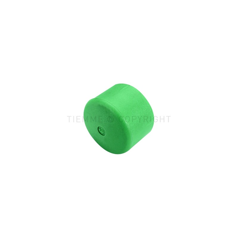 RACCORDO TERMINALE PPR GREEN LINE Ø 25 VERDE - R135V TIEMME 500078 1