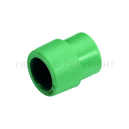 RIDUZIONE M - F PPR GREEN LINE Ø 50 - 32 VERDE - R115V TIEMME 500119 1