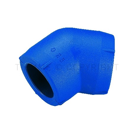 RACCORDO CURVO 45 gradi PPR COBRATHERM Ø 50 - 50 BLU - R112B TIEMME 500192 1