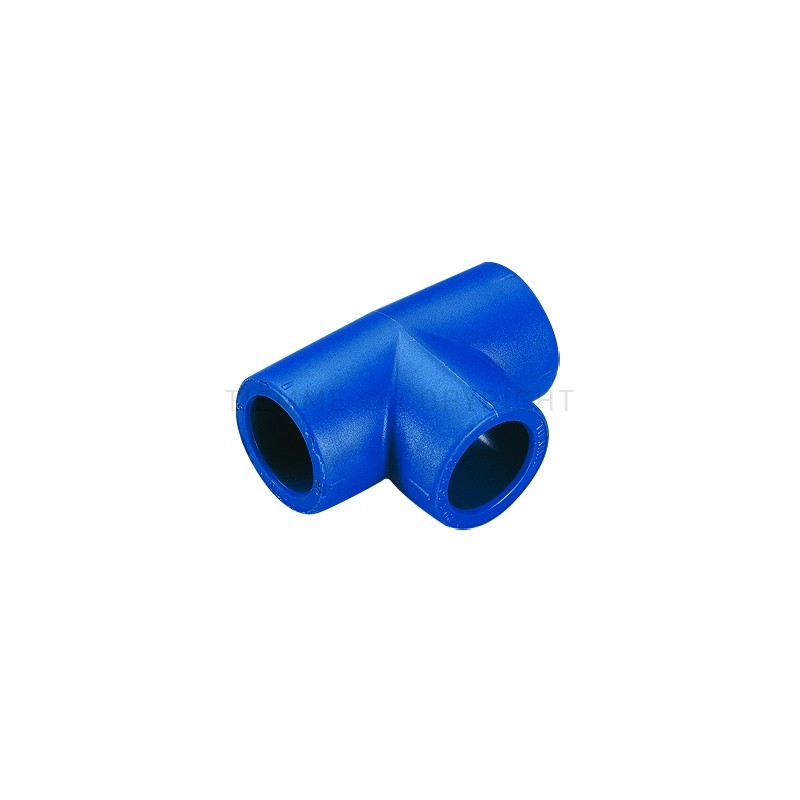 RACCORDO TEE PPR COBRATHERM Ø 50 - 40 - 50 BLU - R107B TIEMME 500206 1