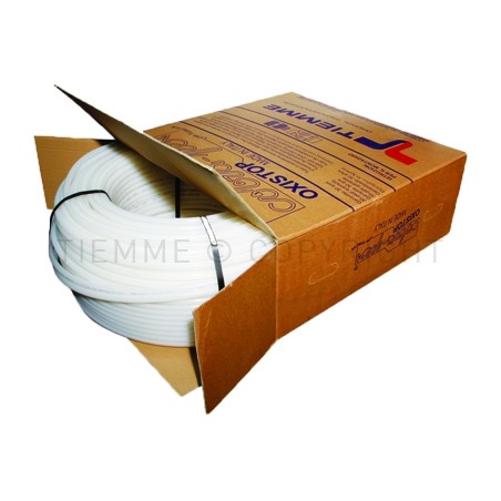 TUBO PE - X BARR OSSIGENO Ø 16 SP 2 BIANCO L 300MT - 0200B TIEMME 200003 1